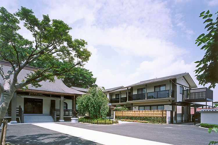 高西寺 本堂と客殿 庫裡　外観