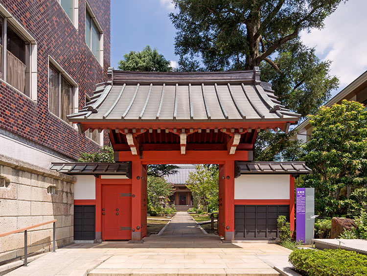 金剛院 山門 南面（扉開け）