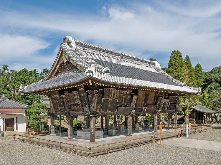 成田山新勝寺 額堂 外観南西面